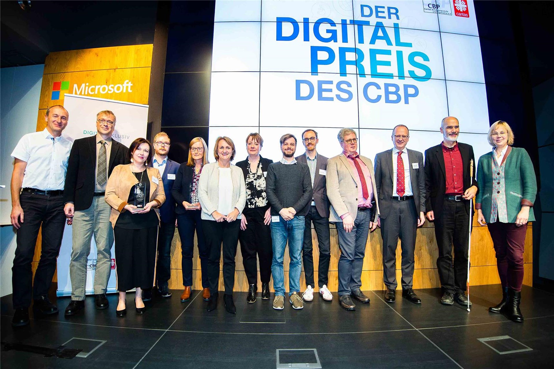1. Preisverleihung CBP-Digitalpreis Gruppenfoto